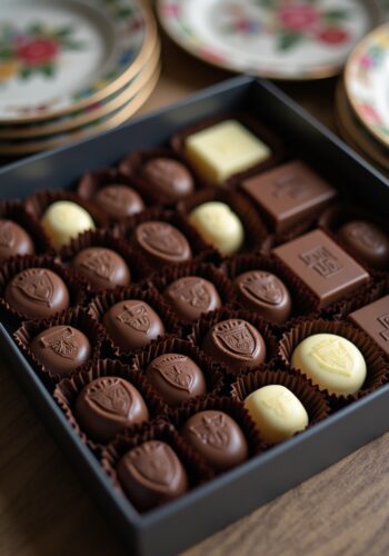 cioccolatini con stemmi