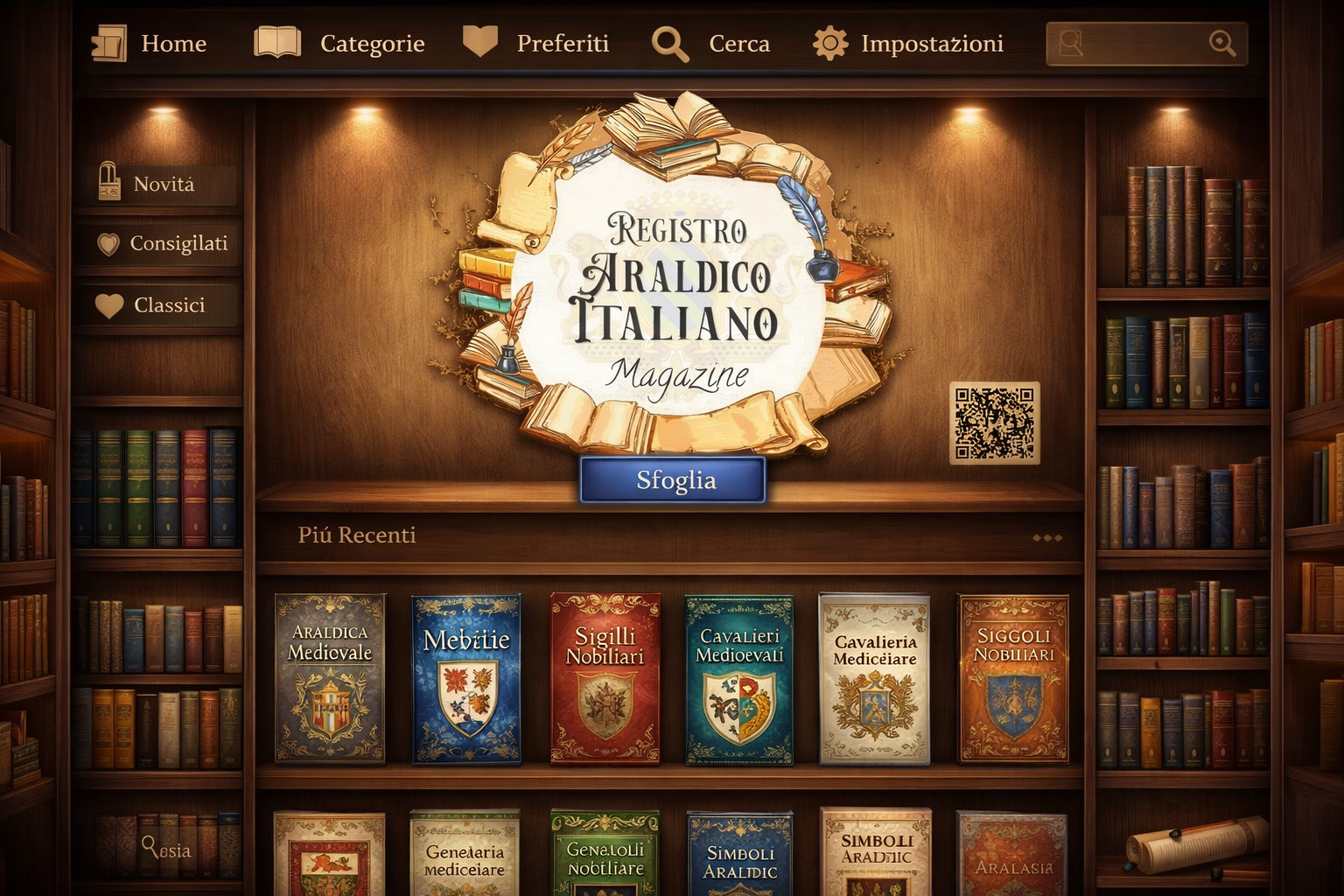 Libreria digitale del RAI Magazine